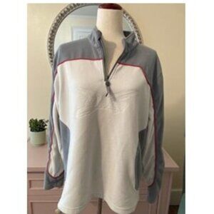 SKI-DOO Gray and White with Pink Piping Winter Fleece